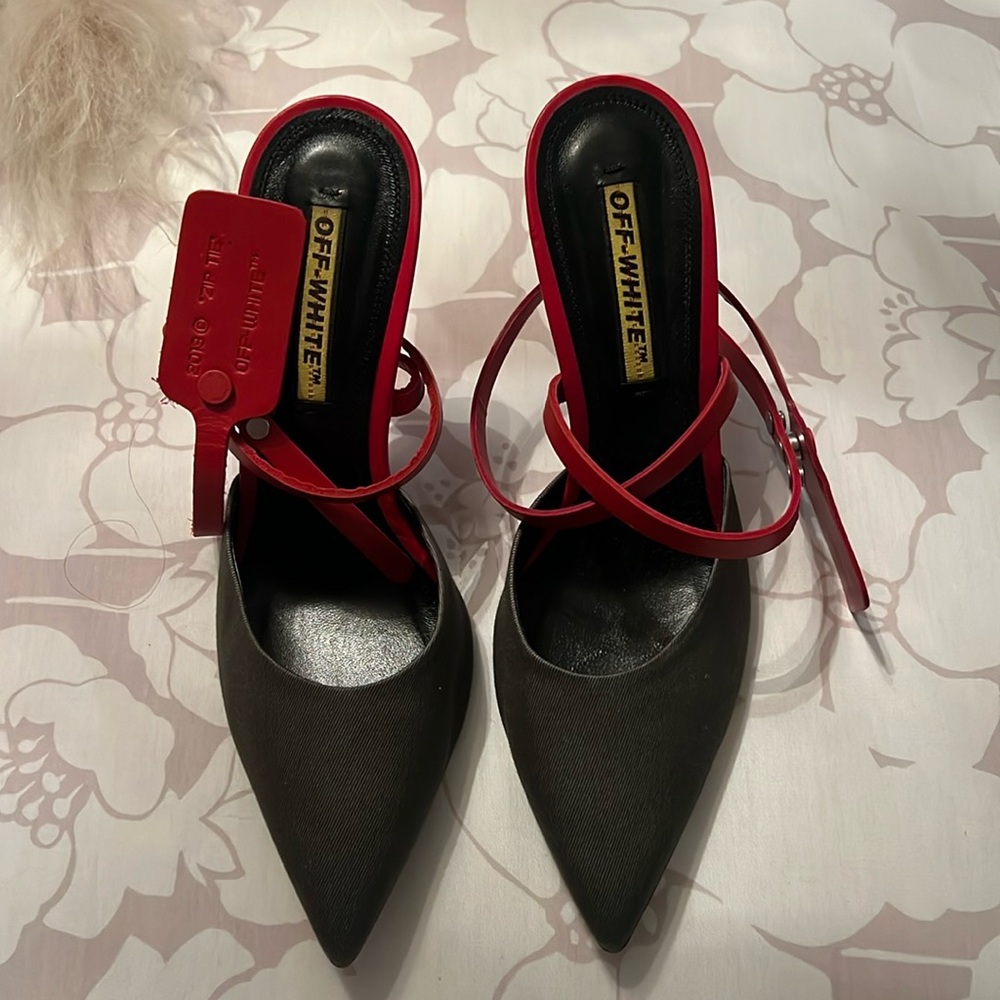 Off white heels